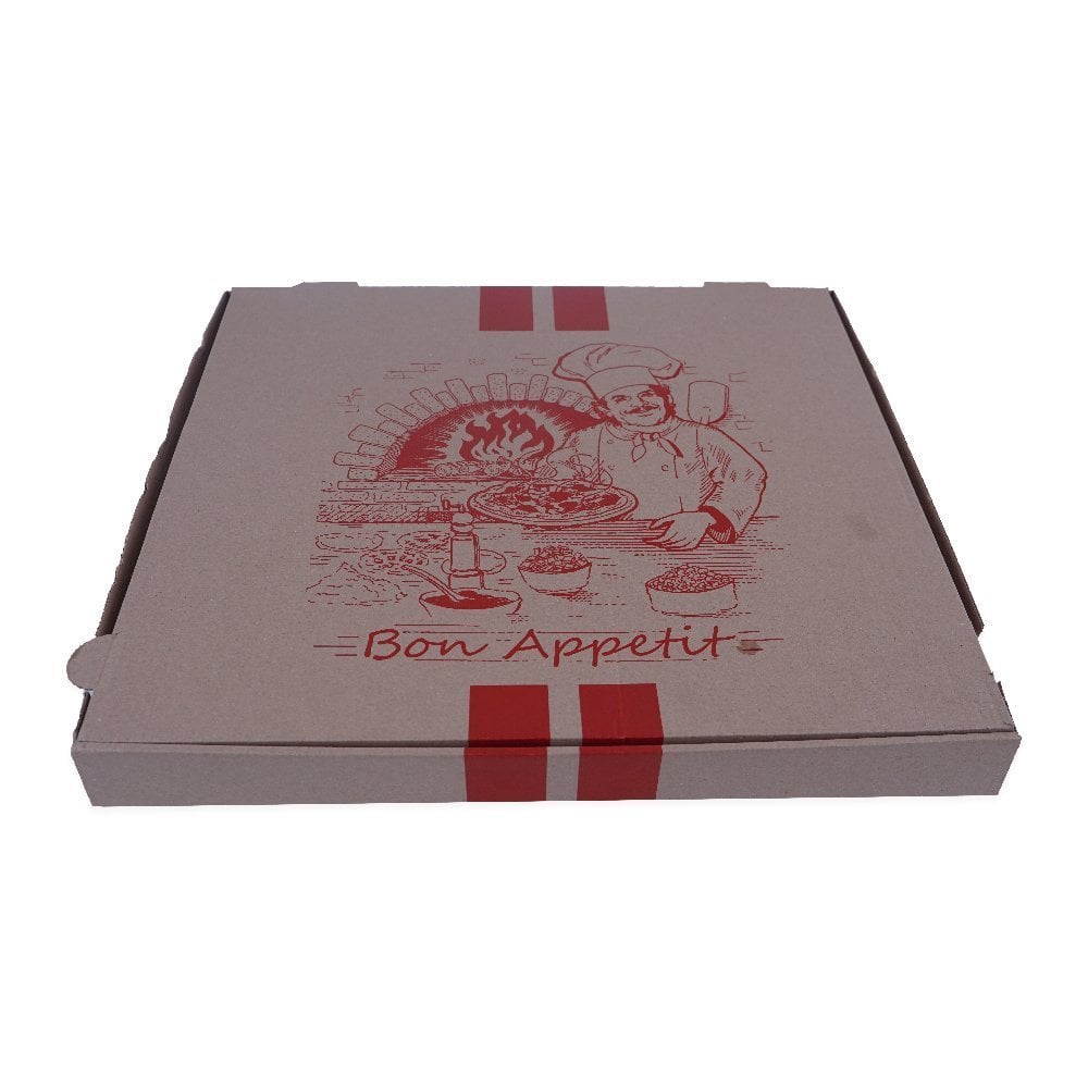 Pizza Kutu Standart 40x40x4 Cm 100 Adet