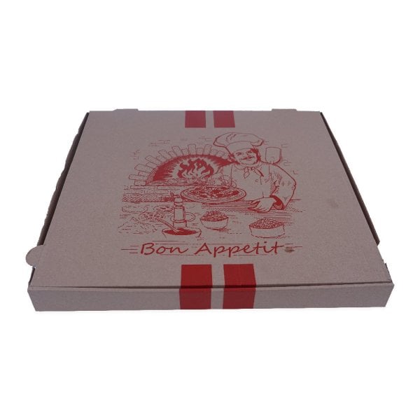 Pizza Kutu Standart 40x40x4 Cm 100 Adet