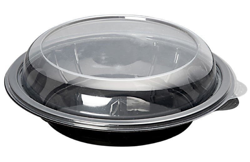 Özge Plastik Kapaklı 850 cc Salata Kase Seti (PET)