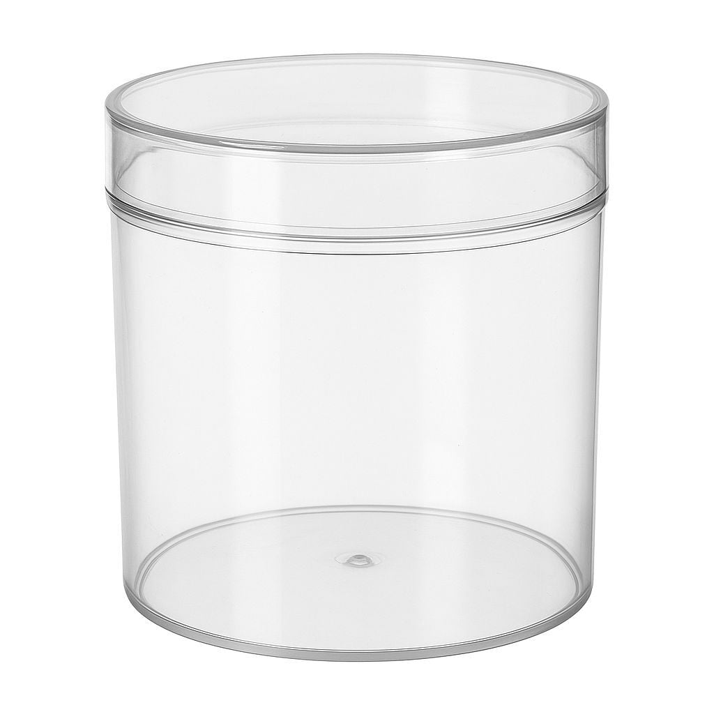 Sert Plastik Tatlı Kabı Kapaklı 270 cc 240 Adet