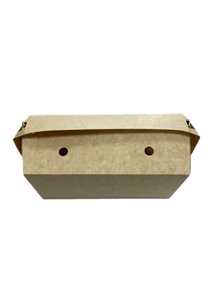 Kraft Karton Cips Kutusu Kapaklı 300 Adet