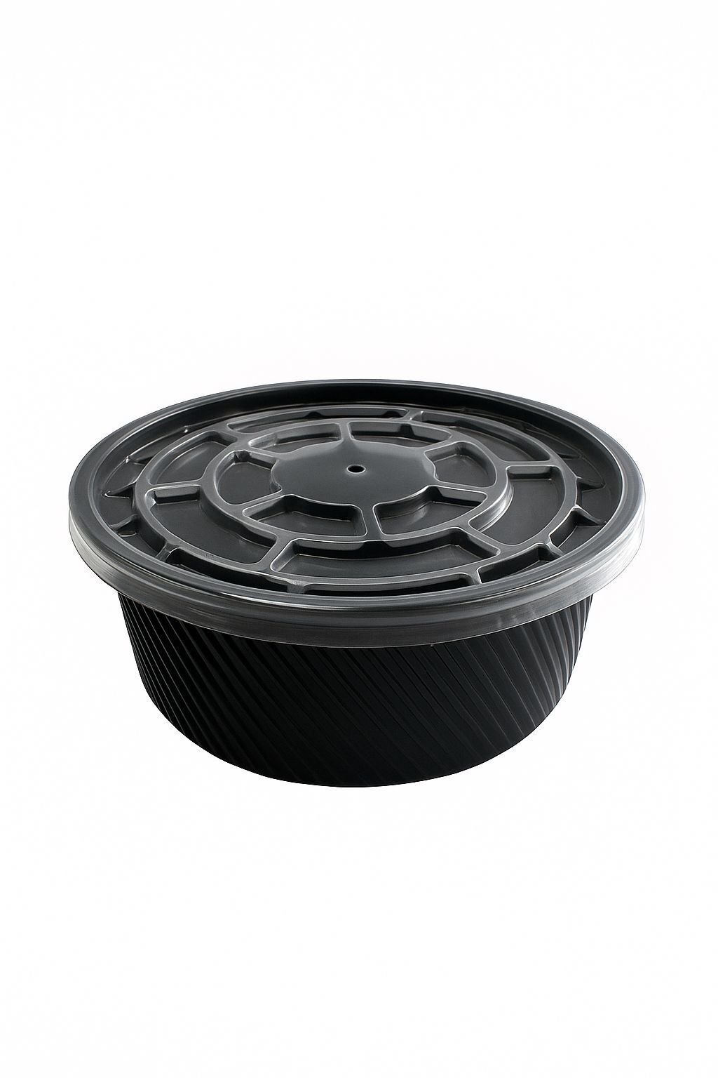 14 Oz Kapaklı Plastik Çorba Kase Seti PP