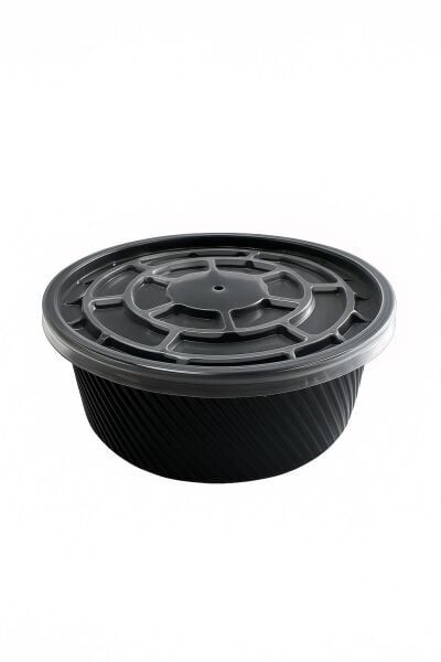 14 Oz Kapaklı Plastik Çorba Kase Seti PP