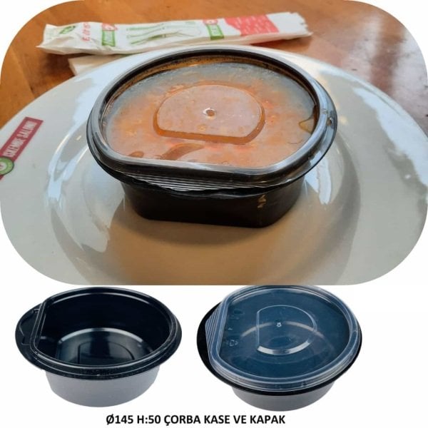 Özge Plastik Çorba Kasesi Seti Çap 145 mm 500 cc