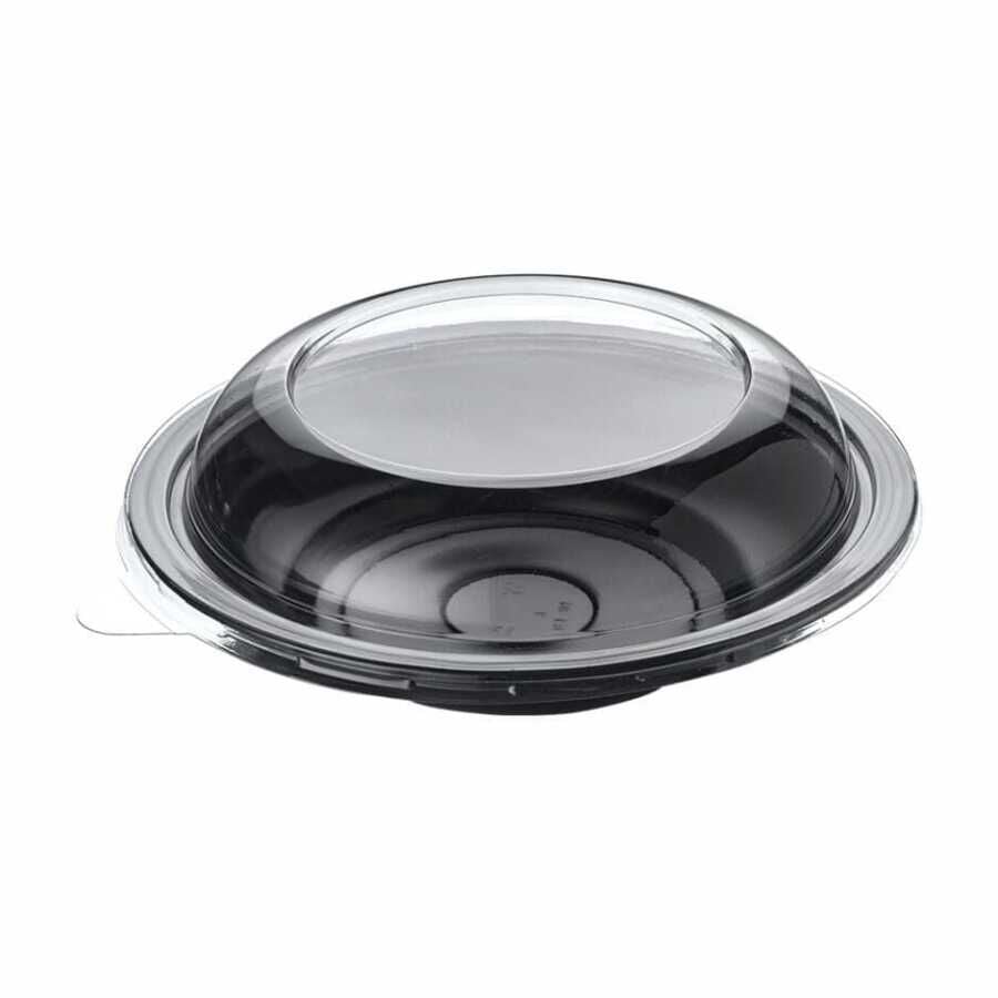 Kapaklı Siyah Salata Seti 750 cc 300 Adet