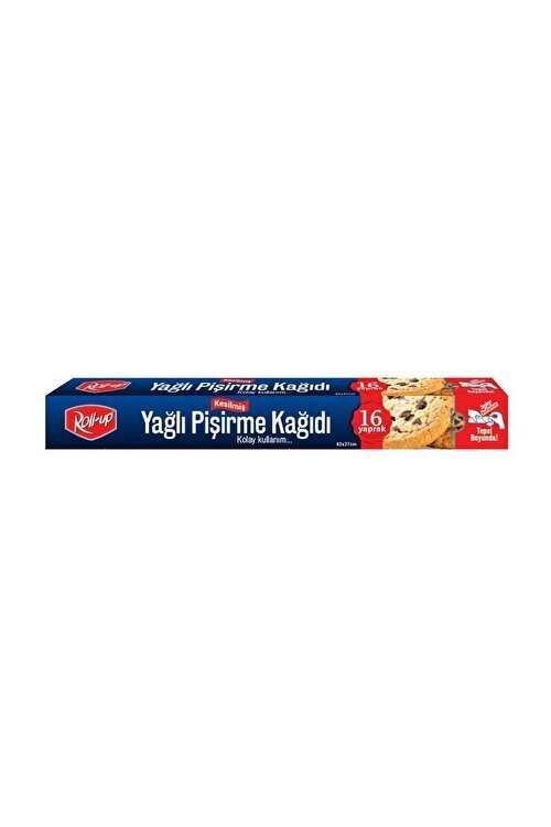 Roll-Up Kesilmiş Yağlı Pişirme Kağıdı 16 Yaprak