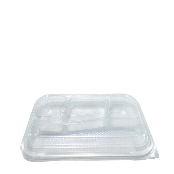 4 Bölmeli Kapaklı Kebap Kabı 75 Adet