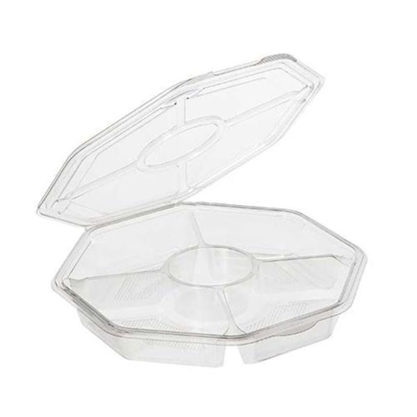 5 Bölmeli Kendinden Kapaklı Kase 175 Adet