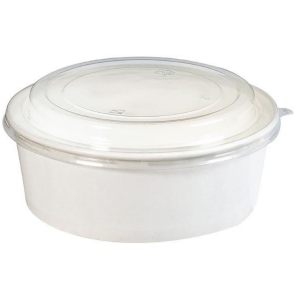 Karton Gıda Kabı 1300 CC 300 adet Ekonomik (BEYAZ)