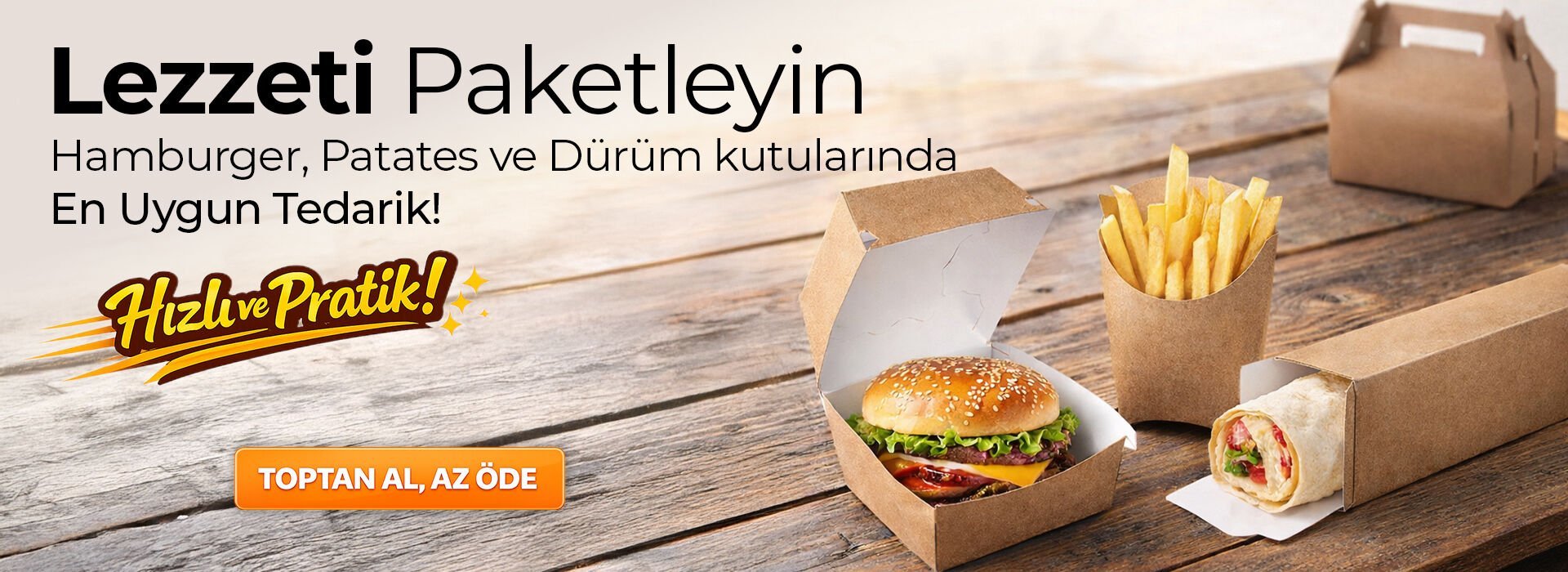 Fast Food Kutu Ürünleri