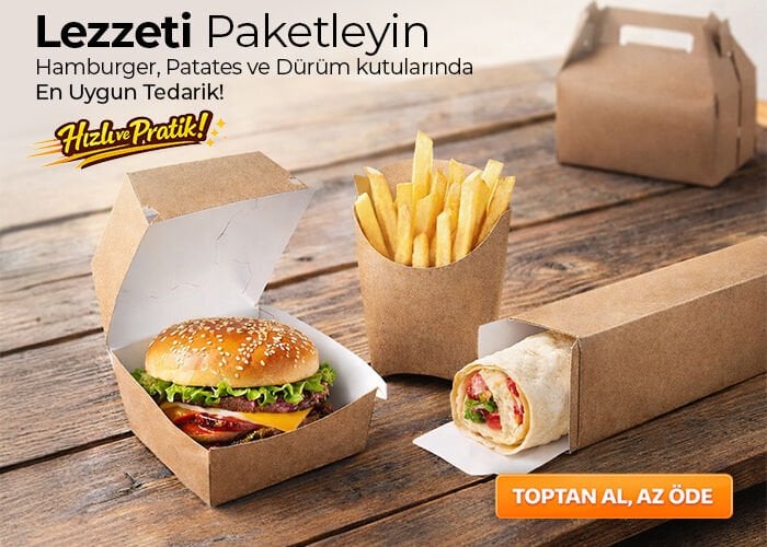 Fast Food Kutu Ürünleri